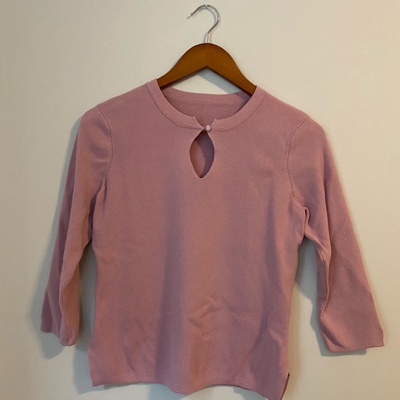 Vintage Dusty Rose Sweater - Picture 1 of 3
